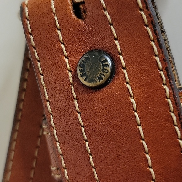 Vintage Lee J Monogram belt - Picture 4 of 5